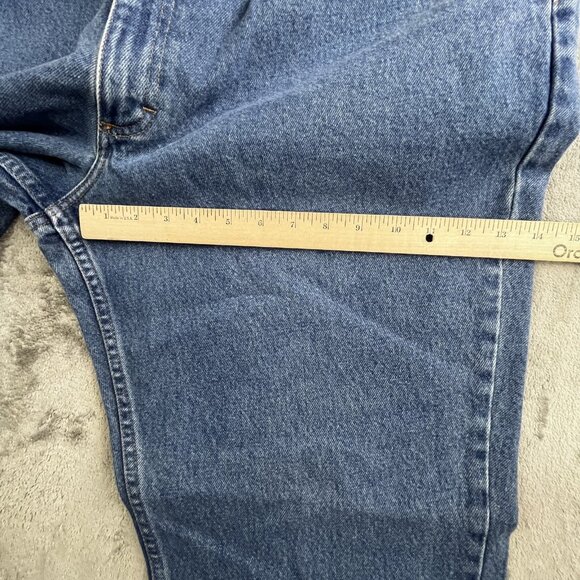 Vintage LL Bean Jeans Mens 44x30 Blue Denim Classic Fit Straight Leg Y2K 220626 - Picture 8 of 16